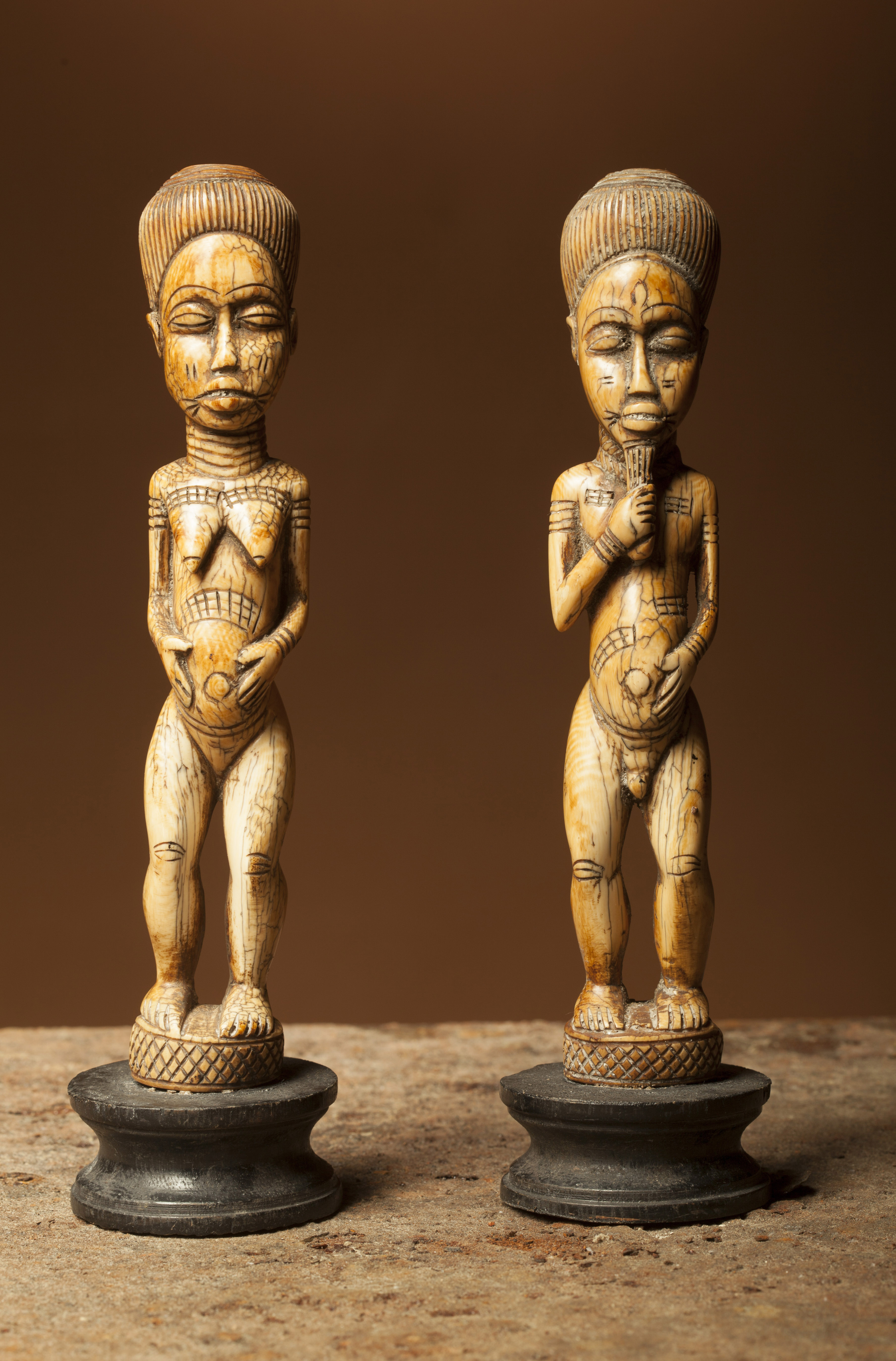 Iv.  Baoulé (statues), d`afrique : Côte d