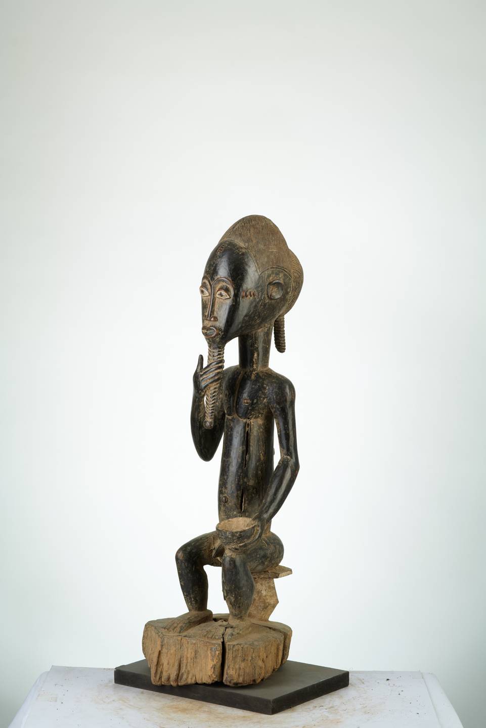 Baoule(statue) n°1986, d`afrique : côt d