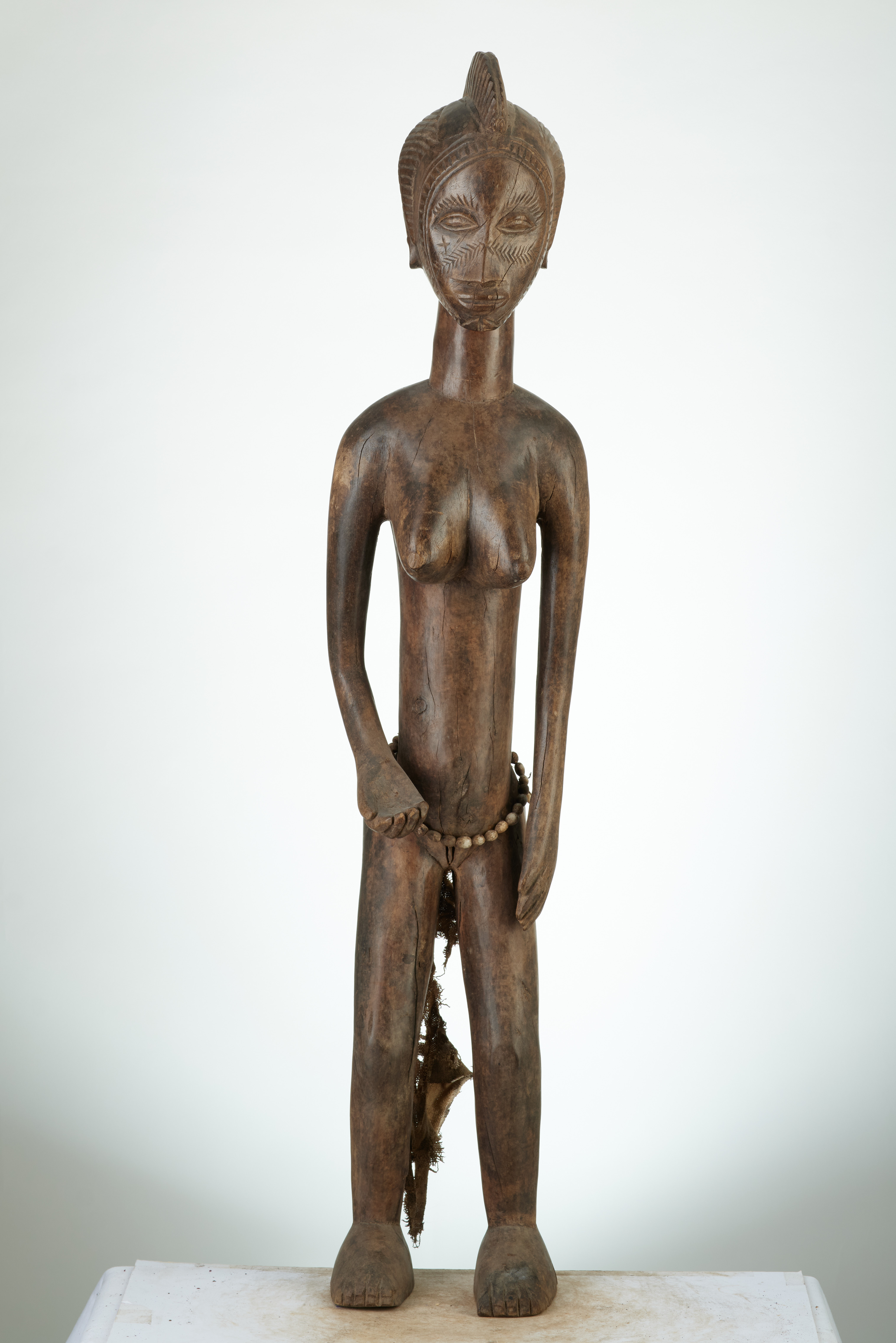 Mossi(statue), d`afrique : Burkina  Faso, statuette Mossi(statue), masque ancien africain Mossi(statue), art du Burkina  Faso - Art Africain, collection privées Belgique. Statue africaine de la tribu des Mossi(statue), provenant du Burkina  Faso, 1176/4398.Très ancienne statue Mossi du début du 20eme sc.représentant l