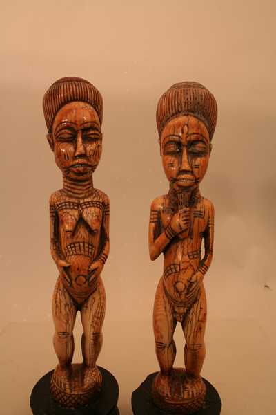 Iv.  Baoulé (statues), d`afrique : Côte d