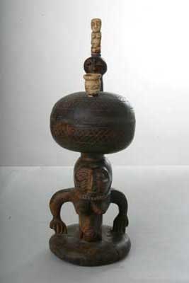 Lega (Pipe à eau), d`afrique : Rép.démoncratique du Congo., statuette Lega (Pipe à eau), masque ancien africain Lega (Pipe à eau), art du Rép.démoncratique du Congo. - Art Africain, collection privées Belgique. Statue africaine de la tribu des Lega (Pipe à eau), provenant du Rép.démoncratique du Congo., 14/168.Pipe à eau Lega H.t.57cm.L