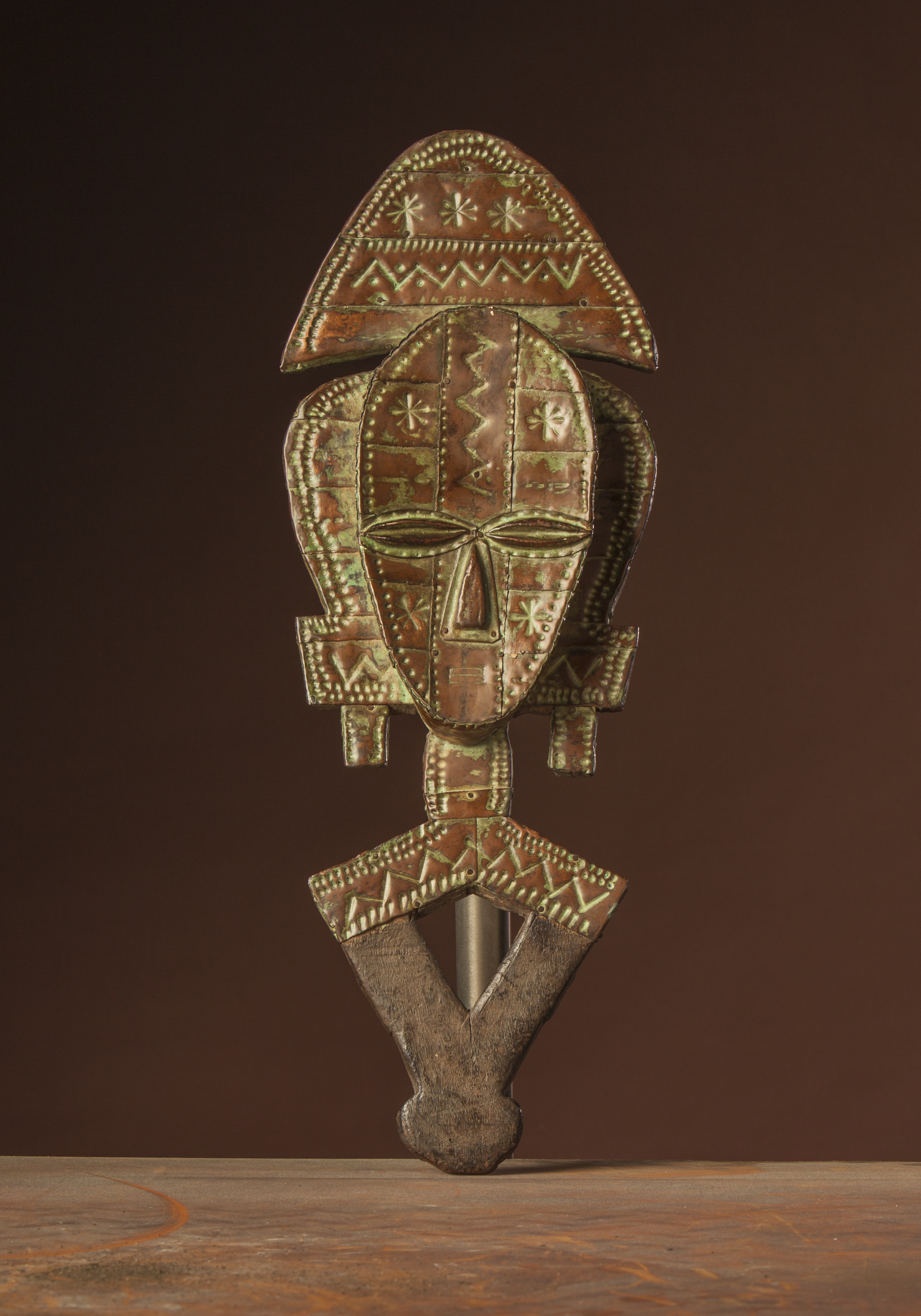 MASQUE BAOULÉ COTE D'ivoire Art Tribal Ancien Statuette Africaine