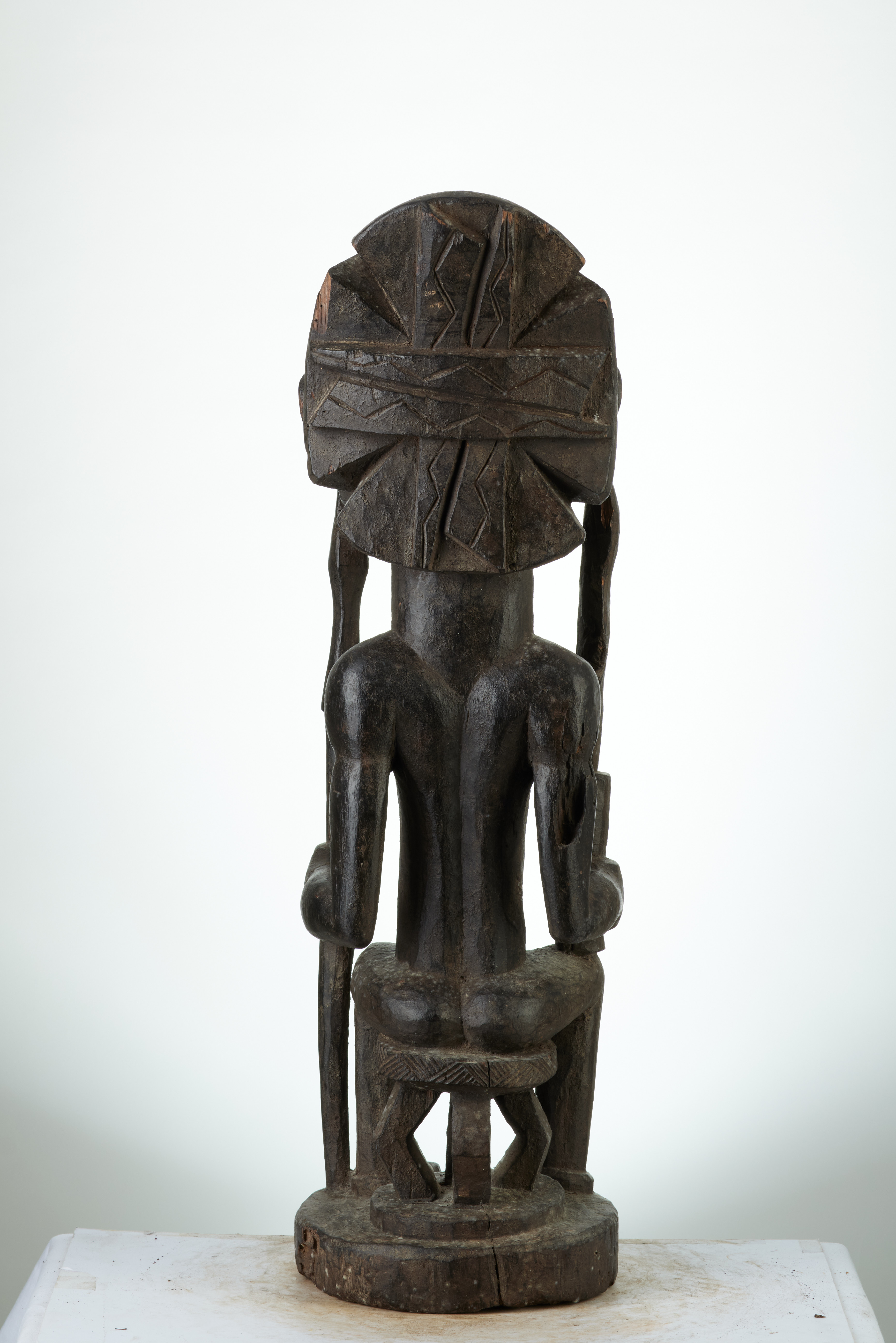 HEMBA(statue chef assis), d`afrique : rep.dem.Congo, statuette HEMBA(statue chef assis), masque ancien africain HEMBA(statue chef assis), art du rep.dem.Congo - Art Africain, collection privées Belgique. Statue africaine de la tribu des HEMBA(statue chef assis), provenant du rep.dem.Congo, 1887:Statue d