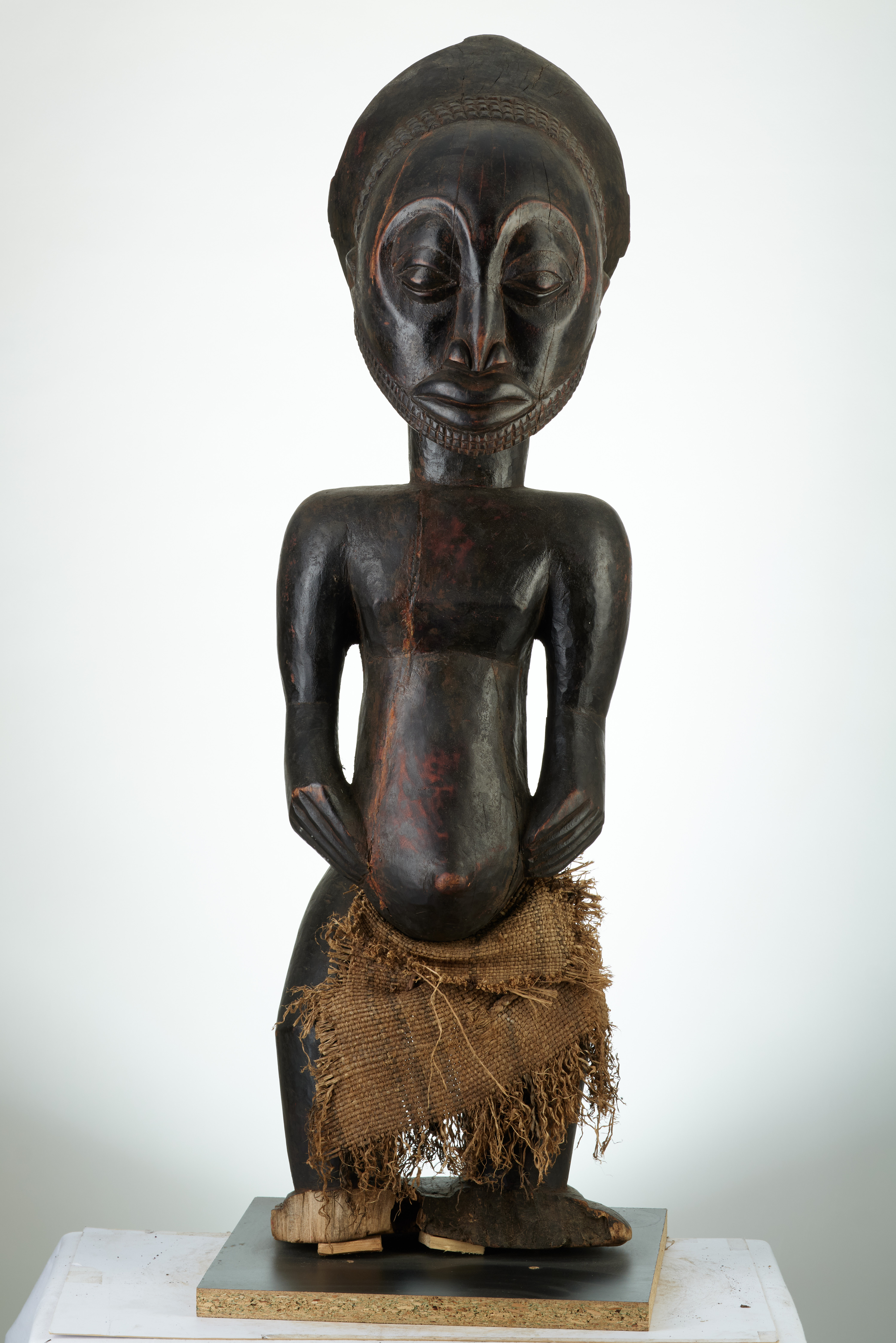 HEMBA (statue ), d`afrique : rep.dem.Congo, statuette HEMBA (statue ), masque ancien africain HEMBA (statue ), art du rep.dem.Congo - Art Africain, collection privées Belgique. Statue africaine de la tribu des HEMBA (statue ), provenant du rep.dem.Congo, 1888:Statue d