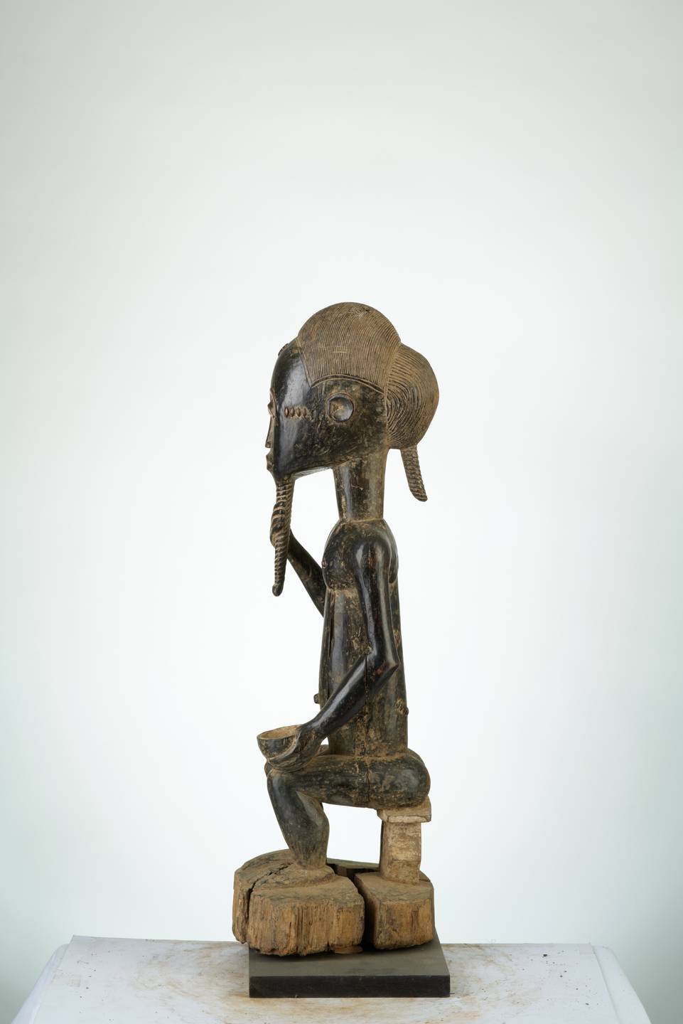 Baoule(statue) n°1986, d`afrique : côt d