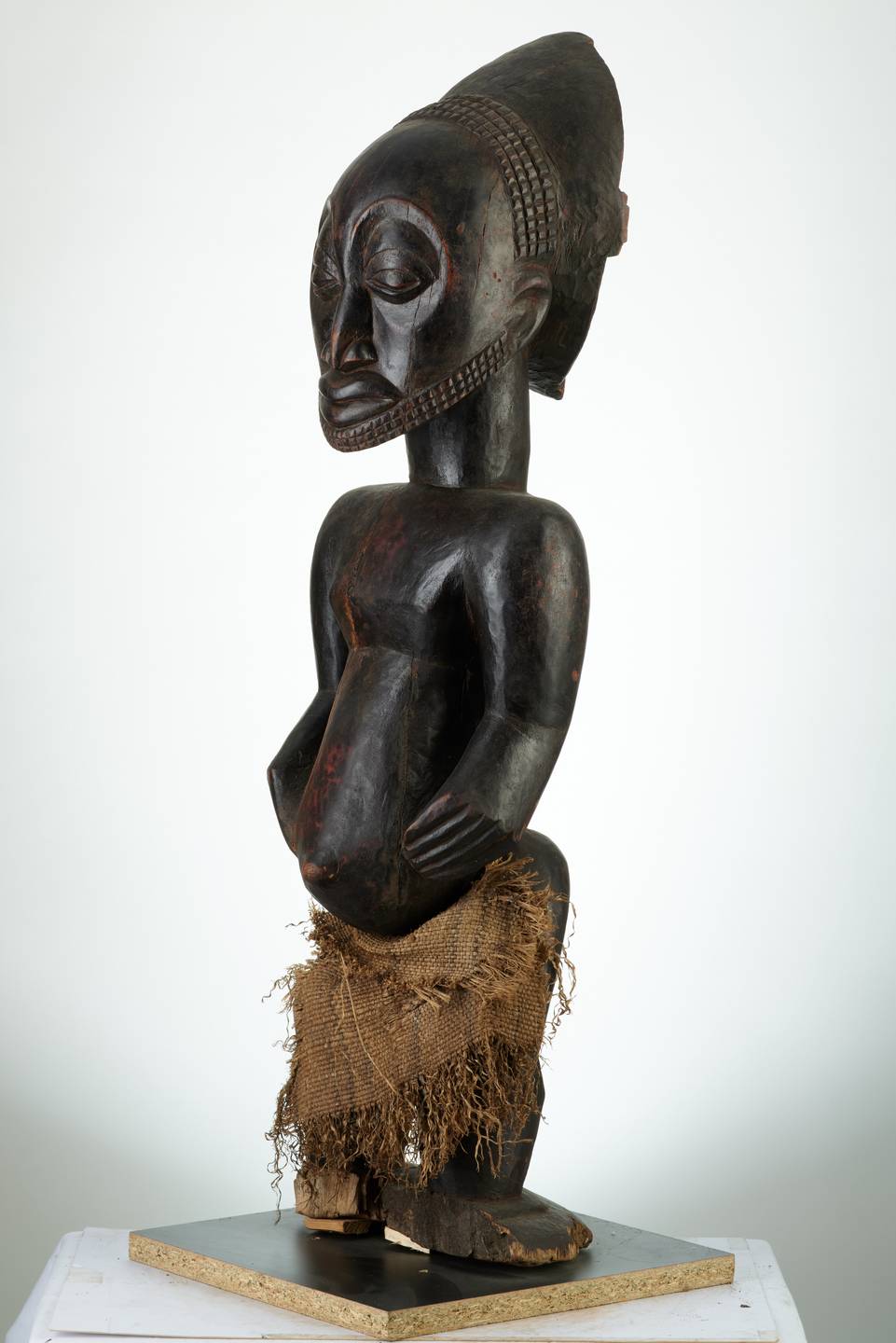 HEMBA (statue )1991, d`afrique : R.D.C., statuette HEMBA (statue )1991, masque ancien africain HEMBA (statue )1991, art du R.D.C. - Art Africain, collection privées Belgique. Statue africaine de la tribu des HEMBA (statue )1991, provenant du R.D.C., 1991:statue d