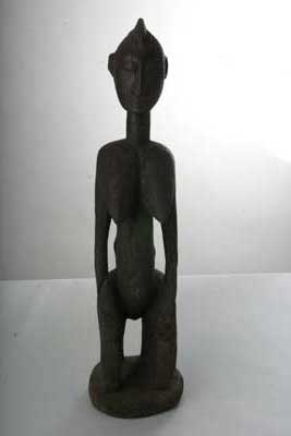 Dogon.(statue), d`afrique : Mali., statuette Dogon.(statue), masque ancien africain Dogon.(statue), art du Mali. - Art Africain, collection privées Belgique. Statue africaine de la tribu des Dogon.(statue), provenant du Mali., 407/116.Très ancienne statue d