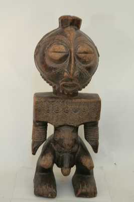 Boyo.(statue), d`afrique : Rép.démoncratique du Congo., statuette Boyo.(statue), masque ancien africain Boyo.(statue), art du Rép.démoncratique du Congo. - Art Africain, collection privées Belgique. Statue africaine de la tribu des Boyo.(statue), provenant du Rép.démoncratique du Congo., 448/852Statue Boyo représentant l