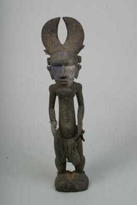 Djimini ,(statue), d`afrique : Côte d