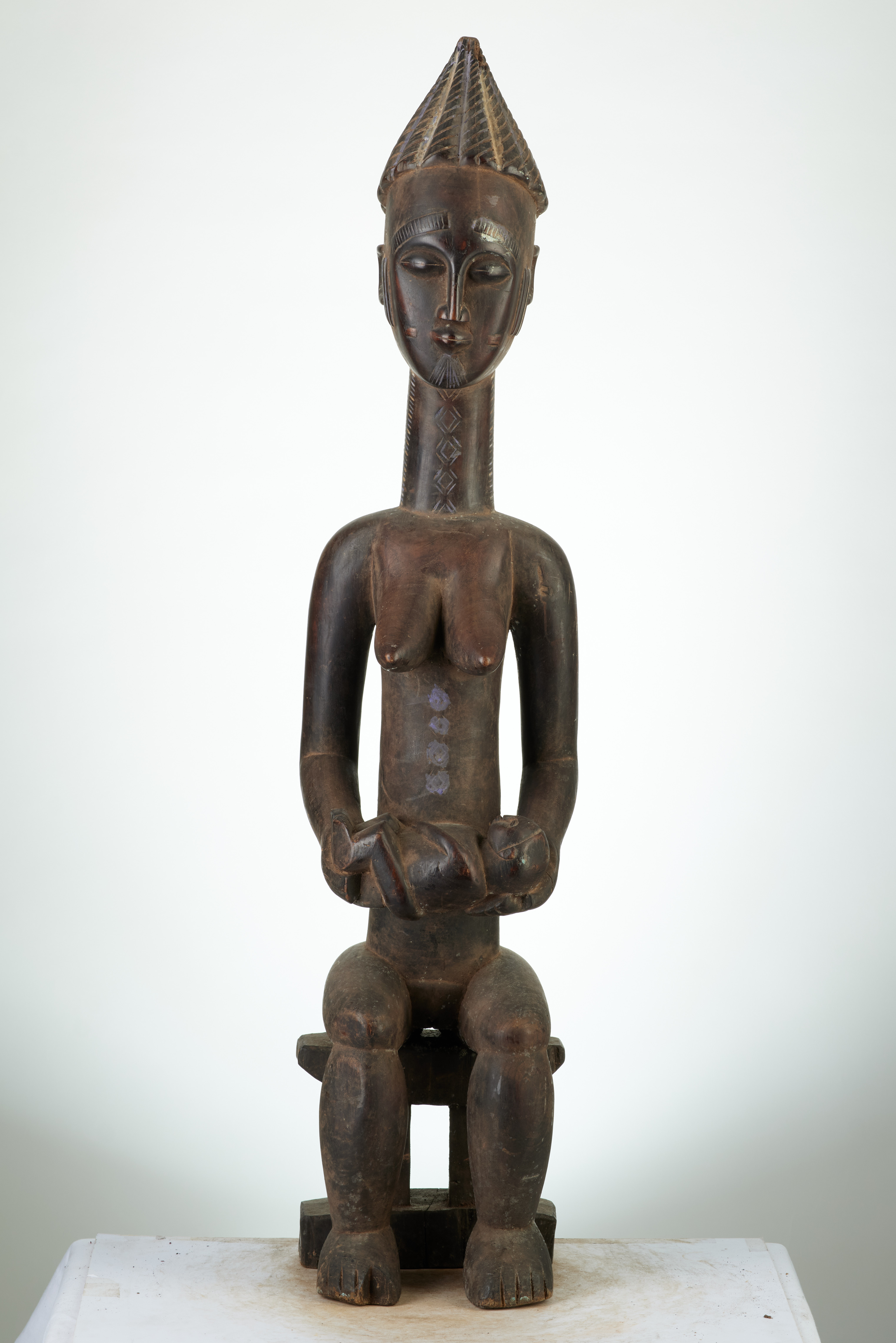 koulango(statue), d`afrique : Côte d