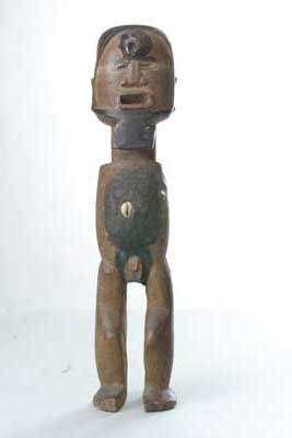 TEKE.(fétiche), d`afrique : Rép.dém. du Congo., statuette TEKE.(fétiche), masque ancien africain TEKE.(fétiche), art du Rép.dém. du Congo. - Art Africain, collection privées Belgique. Statue africaine de la tribu des TEKE.(fétiche), provenant du Rép.dém. du Congo., 543/32Ancienne statue Teke recouverte d