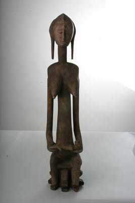 bambara (statue), d`afrique : Mali, statuette bambara (statue), masque ancien africain bambara (statue), art du Mali - Art Africain, collection privées Belgique. Statue africaine de la tribu des bambara (statue), provenant du Mali, 551/124.Vieille statue d