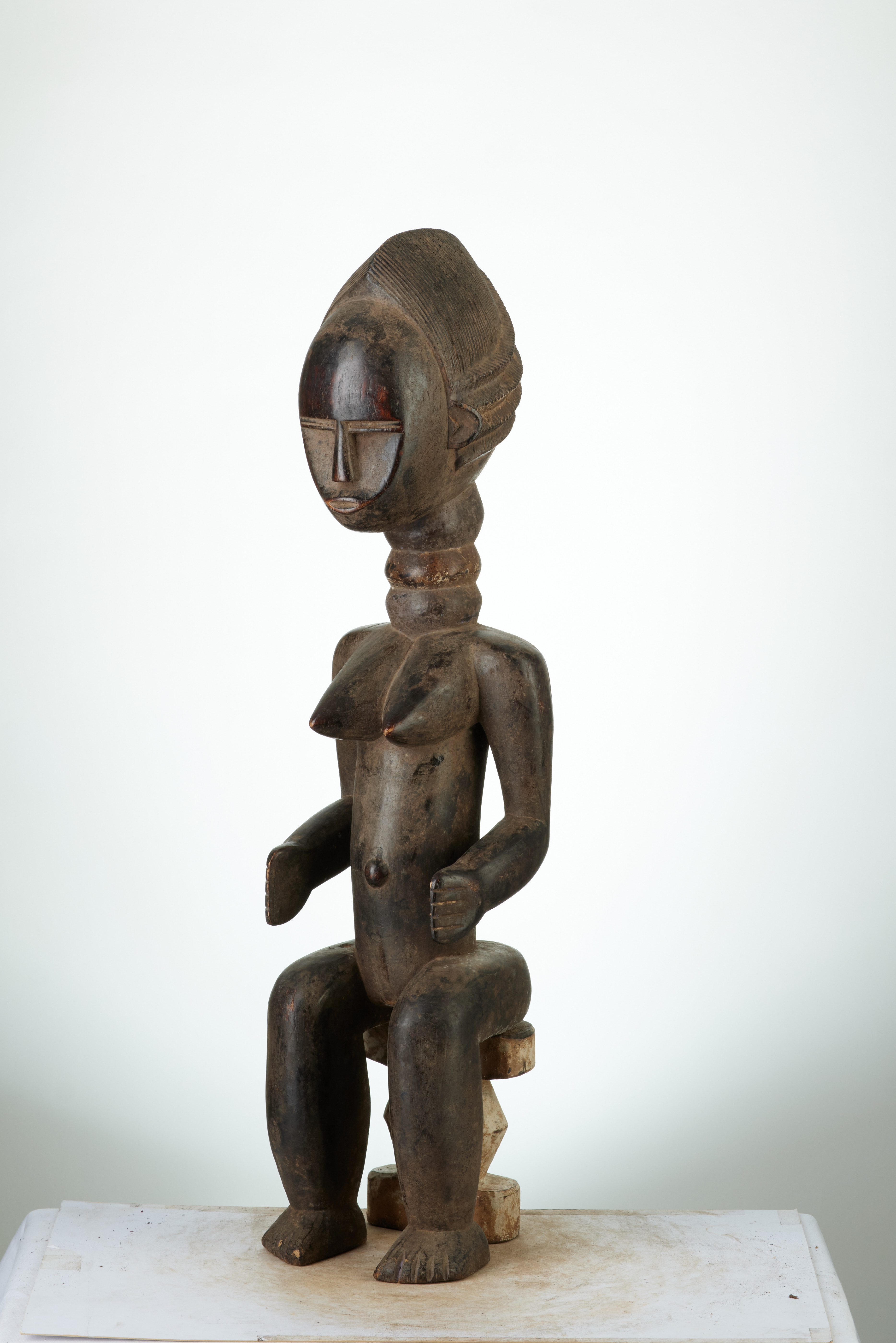 Adiukru (Attyé)(statue), d`afrique : Côte d