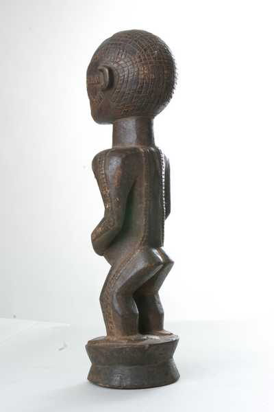 Tabwa.(statue), d`afrique : Rép. dém. Congo (Zaire), statuette Tabwa.(statue), masque ancien africain Tabwa.(statue), art du Rép. dém. Congo (Zaire) - Art Africain, collection privées Belgique. Statue africaine de la tribu des Tabwa.(statue), provenant du Rép. dém. Congo (Zaire), 794/51Très ancienne statue d